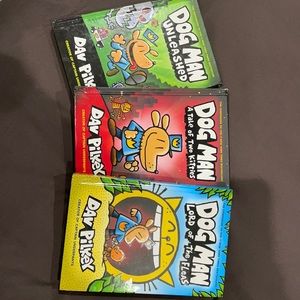 Dog Man books by Dav Pilkey